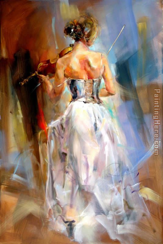 Soul Enchanted painting - Anna Razumovskaya Soul Enchanted art painting